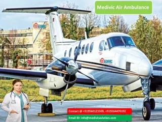 Dependable Air Ambulance Services All over Nation with medical Team