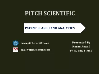 Patent Search and Analytics | Patent Registration in Chandigarh