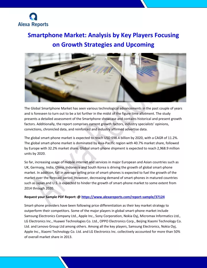 smartphone market analysis by key players