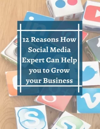 12 Reasons how social media expert can help you to grow your business