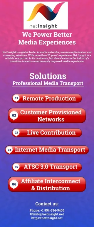 Live Streaming Solutions