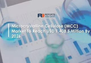 Microcrystalline cellulose (mcc) market Trends 2019-2026