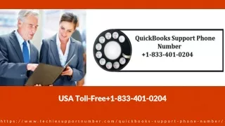 QuickBooks Support Phone Number 1-833-401-0204 USA