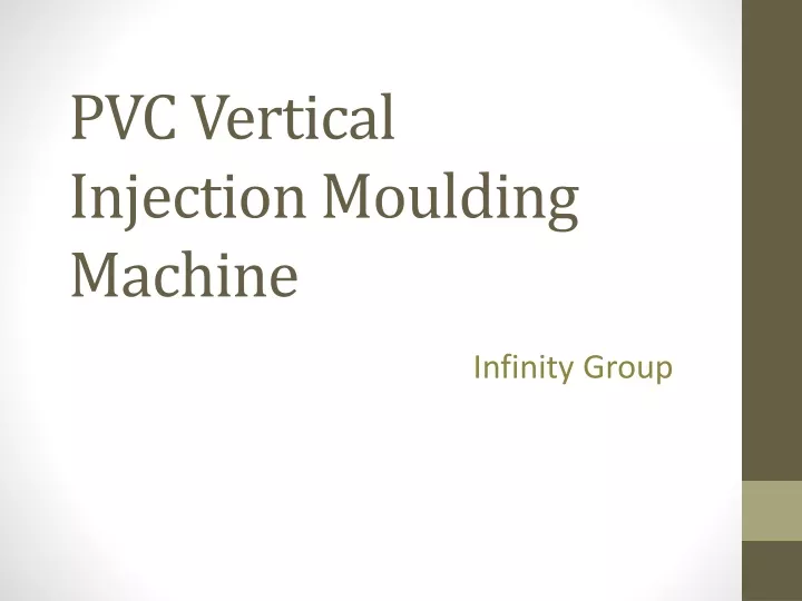 pvc vertical injection moulding machine