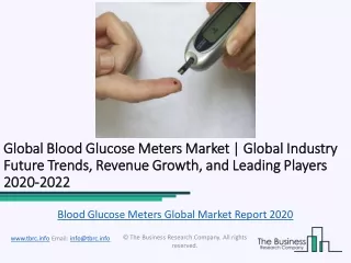 Global Blood Glucose Meters Market Report 2020