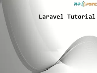 laravel tutorial