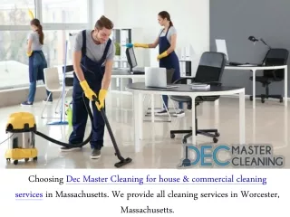 Get Benefits Utilize Commercial Cleaning Services