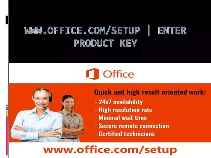 www office com setup enter product key