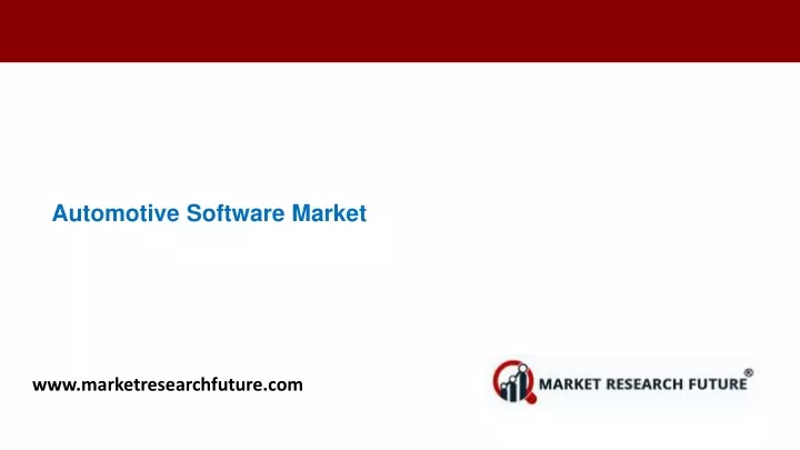automotive software market