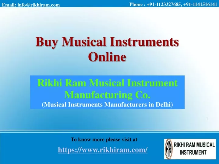 buy musical instruments online
