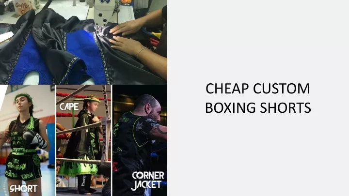 cheap custom boxing shorts