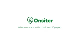where contractors find their next it project