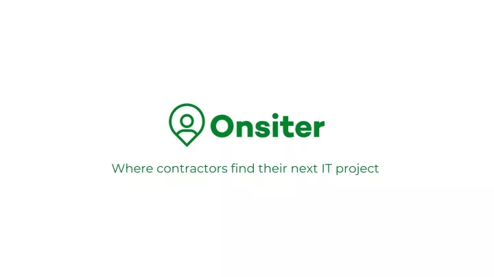 where contractors find their next it project