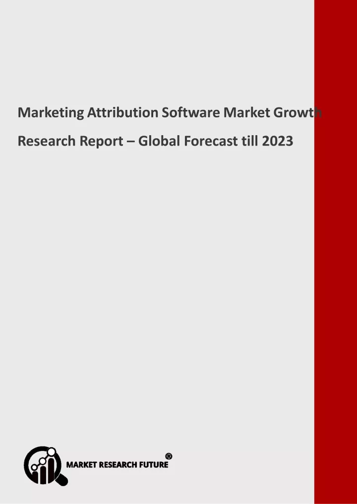 marketing attribution software market growth