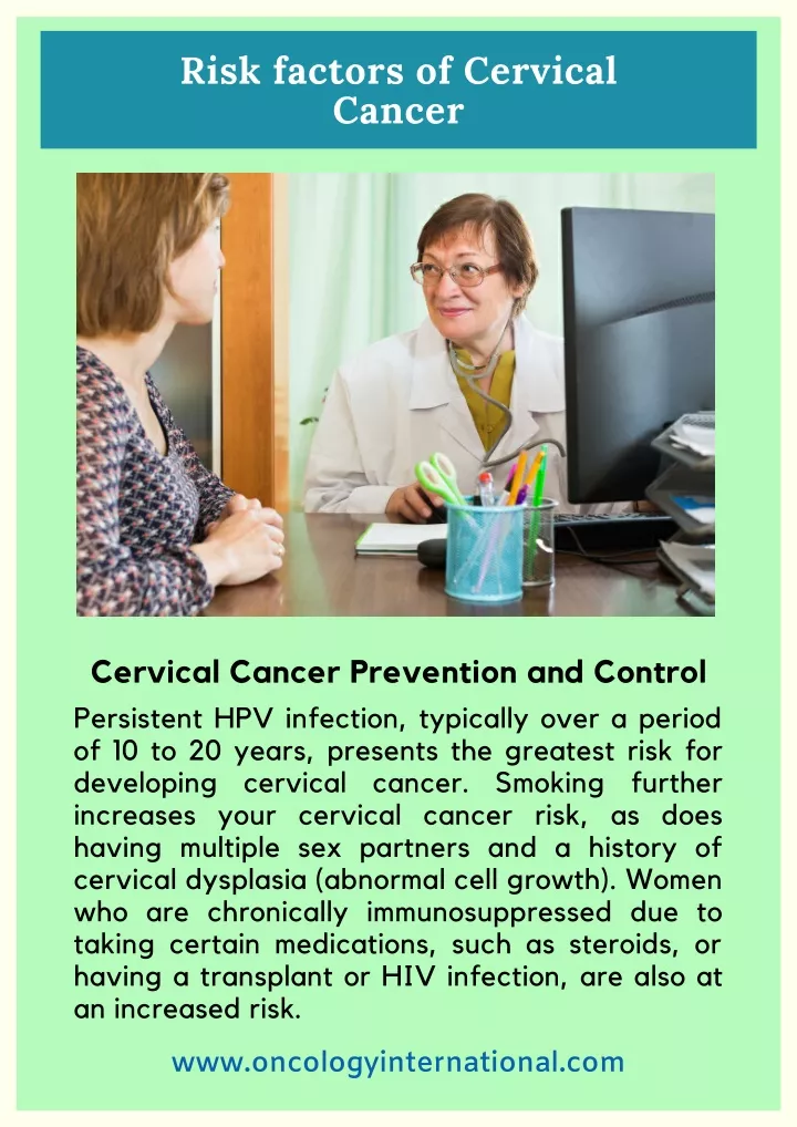 risk factors of cervical cancer