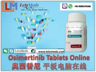 Osimertinib tablets online | Tagrisso 80mg Price | Wholesale Osimertinib Exporter