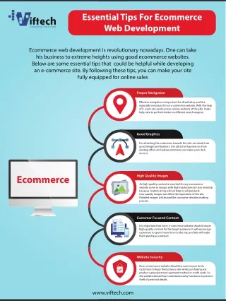 Essential Tips For Ecommerce Web Development