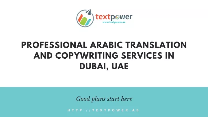 professional arabic translation and copywriting