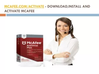 McAfee.com/activate - Download and Activate McAfee Product Online