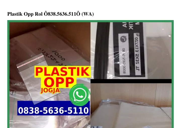 plastik opp rol 838 5636 511 wa