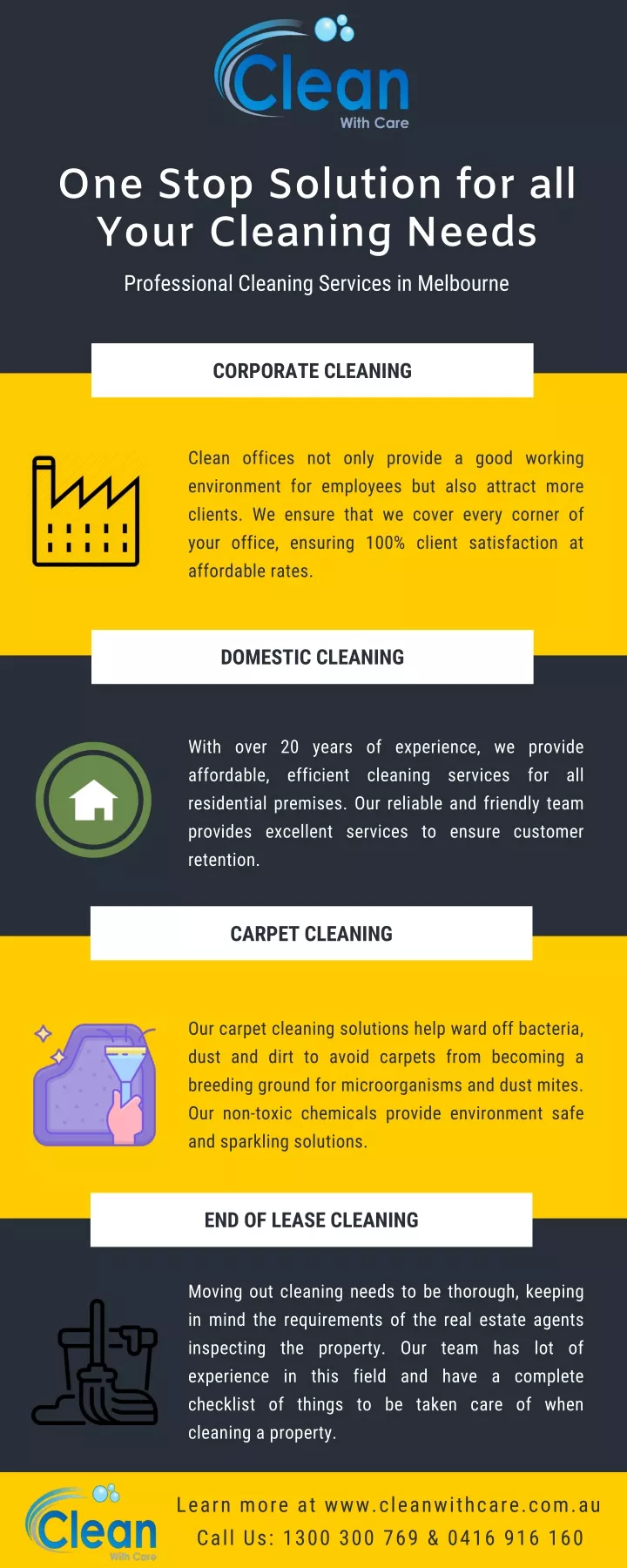 one stop solution for all your cleaning needs