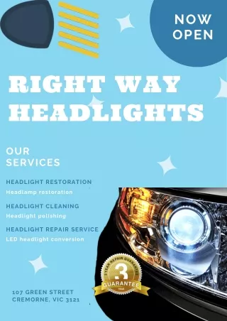Top 3 Advantages You Get by Custom LED Headlight Installation