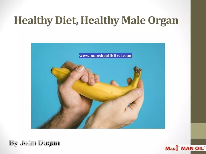 healthy diet healthy male organ