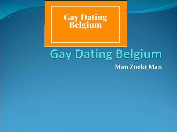 gay dating belgium