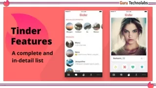 A Complete List of Tinder Features