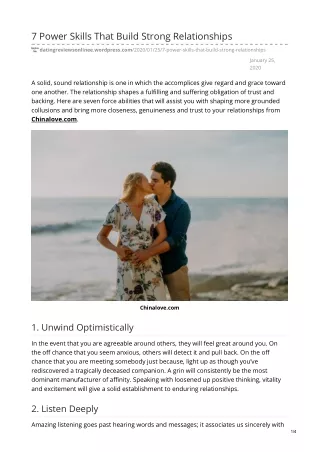 7 power skills that build strong relationships