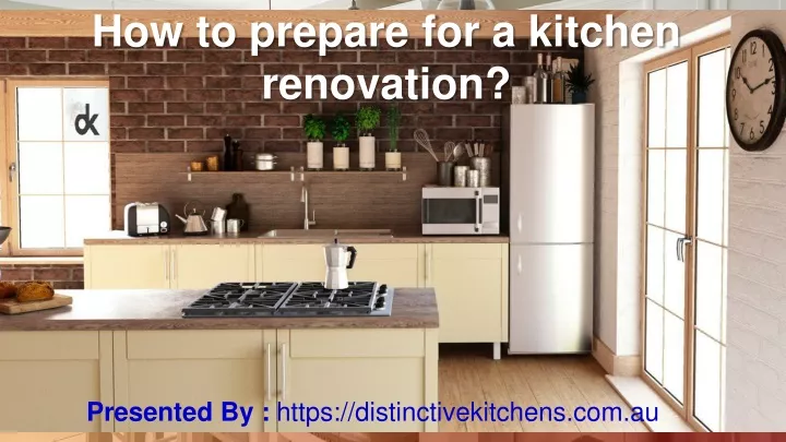 how to prepare for a kitchen renovation