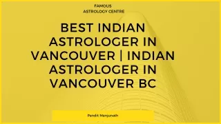 Best Indian Astrologer in Vancouver | Indian Astrologer in Vancouver bc