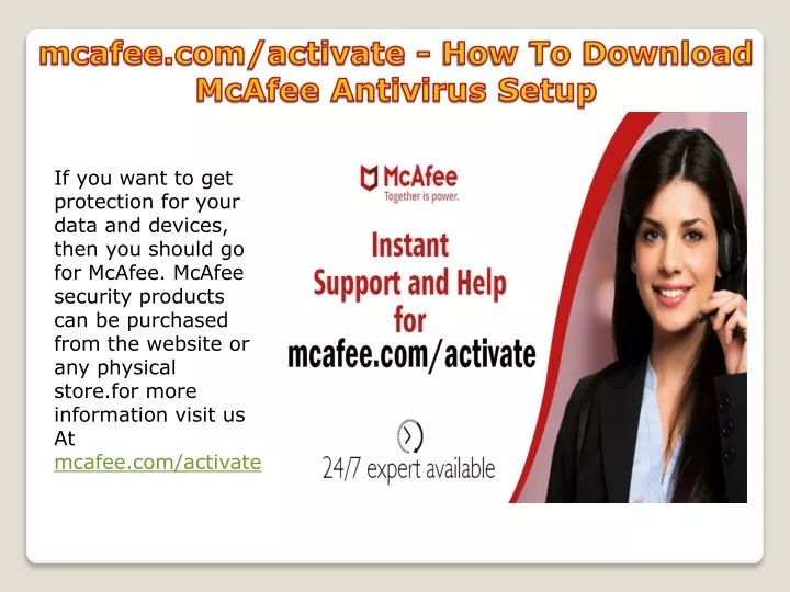 mcafee com activate how to download mcafee