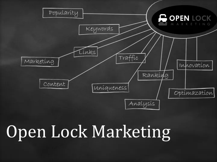 open lock marketing