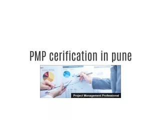 Pmp certification in pune