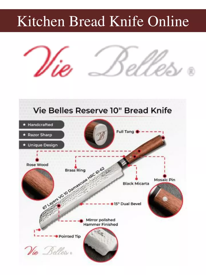 kitchen bread knife online
