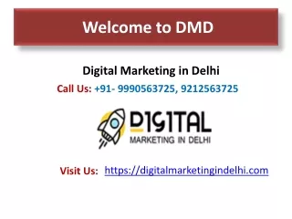 Best Digital Marketing Institute in Nirman Vihar Delhi