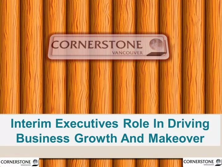 interim executives role in driving business