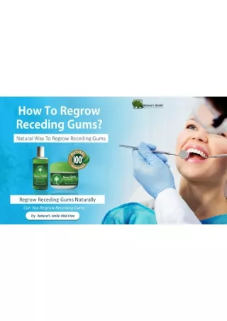 Can Receding Gums Grow Back Naturally