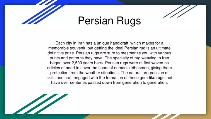 persian rugs