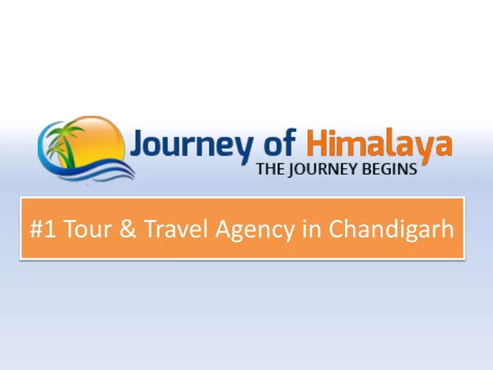 1 tour travel agency in chandigarh