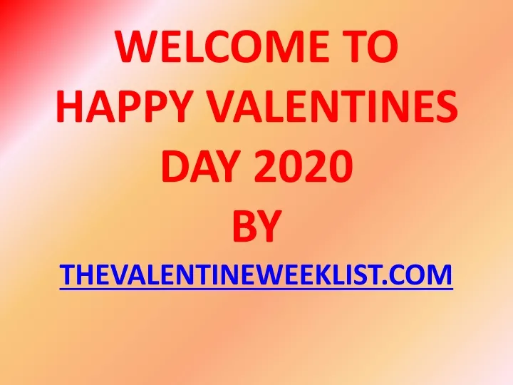 welcome to happy valentines day 2020 by thevalentineweeklist com