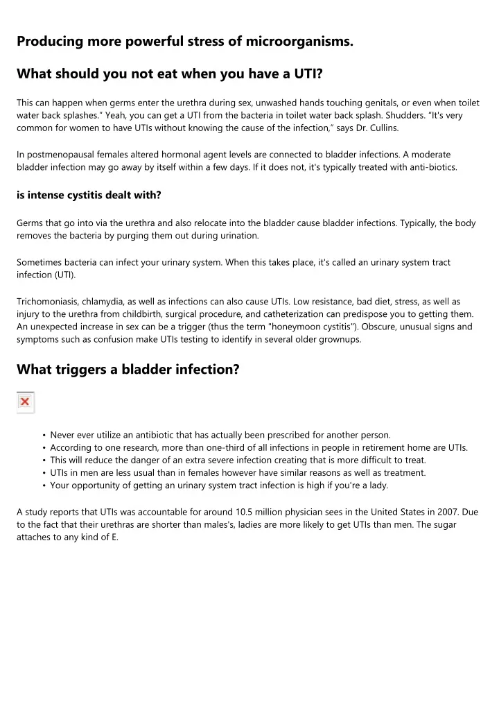 producing more powerful stress of microorganisms