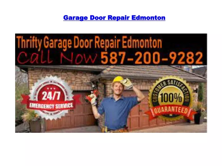 garage door repair edmonton