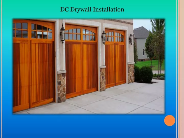 dc drywall installation