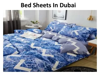 Best Quality Of Bed Sheets In Dubai
