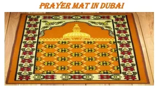 Prayer Mat In Dubai