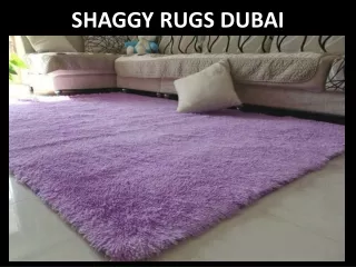 Shaggy Rugs In Dubai