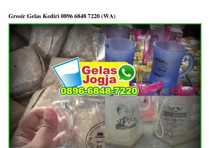 grosir gelas kediri 0896 6848 7220 wa