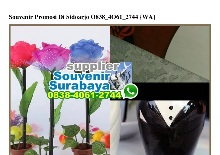 souvenir promosi di sidoarjo o838 4o61 2744 wa